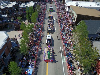 4th of July Parade view