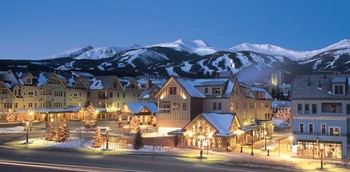 View of Main Street Station in Breck